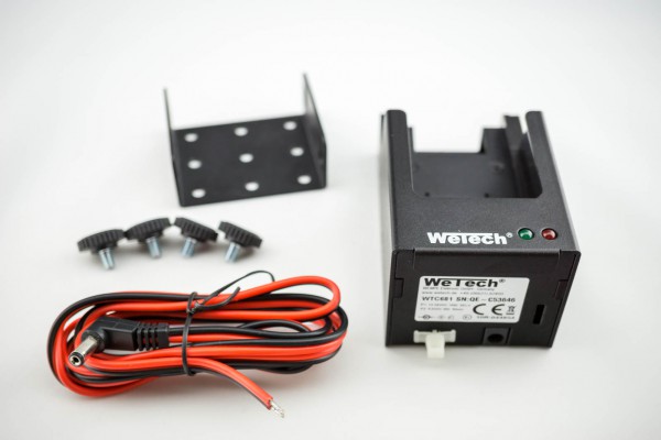 Wetech Ladehalterung WTC 681 für Sepura STP8/9000 12/24V